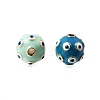 Brass Enamel Beads KK-CBA0E55-01A-G-2