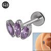 G23 Titanium Cartilage Earrings WGC4C46-04-1