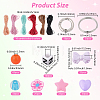 DIY Keychain Making Kit DIY-SC0030-31-2