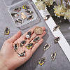 24Pcs 6 Style Gothic Theme Alloy Enamel Pendants FIND-SC0003-78-3