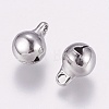 304 Stainless Steel Bell Charms STAS-E144-079P-B-2