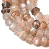 Natural Black Moonstone Beads Strands G-K376-I05-3x4mm-4
