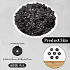 6000Pcs Plastic Paillette Beads PVC-PA0001-01D-2