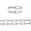 Unwelded Iron Paperclip Chains CH-S125-17A-01-2
