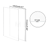 Olycraft Transparent Acrylic for Picture Frame TACR-OC0001-04A-2