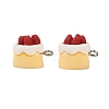 Opaque Resin Mini Dessert Craft Pendants FIND-Z104-04P-4