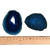 Dyed & Heated Natural Agate Slice Big Pendants GG-CBAAF67-02B-3