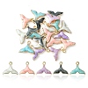 20Pcs 5 Colors Alloy Enamel Pendants ENAM-YW0003-05-1