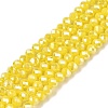 Electroplate Glass Beads Strands EGLA-A044-P3mm-B04-1