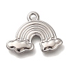 Anti-Tarnish 304 Stainless Steel Pendants STAS-P371-019P-1