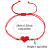 Round Synthetic Turquoise Charm Bracelets HY7206-2-5