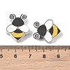 Printed Schima Wood Beads WD-CBA91F0-05-3