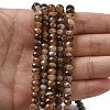 Natural Banded Agate Beads Strands G-D344-A34-04-2