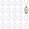 50Pcs Transparent Glass Cabochons GGLA-BBC0001-02-1