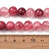 10MM Dyed Natural Green Jade Round Beaded Necklaces GG-CBAA808-04P-D-5