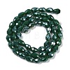 Opaque Solid Color Electroplate Glass Beads Strands EGLA-N013-P10mm-B04-2