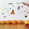 8 Sheets 8 Styles PVC Waterproof Wall Stickers DIY-WH0345-044-6