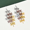 430 Stainless Steel Dragonfly Dangle Earrings EJEW-A137-04P-03-2