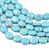 Natural Magnesite Beads Strands G-Z143-E01-01A-4