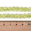 Foil Glass Beads FOIL-Q002-04G-4