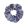 Solid Color Slick Cloth Ponytail Scrunchy Hair Ties PW-WG0966B-12-1