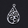 Non-Tarnish 201 Stainless Steel Pendants LS-STAS-S105-JN896-1-1