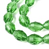 Transparent Glass Beads Strands GLAA-N071-01A-A10-3