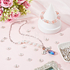 300Pcs Brass Rhinestone Spacer Beads RB-SP0001-02-4