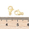 Brass Lobster Claw Clasps KK-P302-17G-3