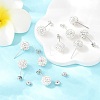 Gifts for Her Valentines Day 925 Sterling Silver Austrian Crystal Rhinestone Ball Stud Earrings for Girl Q286H011-5