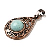 Natural Amazonite Pendants G-H065-02R-21-2