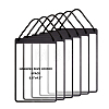 Erasable PVC Hanging Price Tags with Rope CDIS-WH0021-069A-01-1