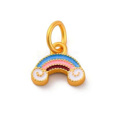 Alloy Enamel Charms ENAM-E362-12B-1