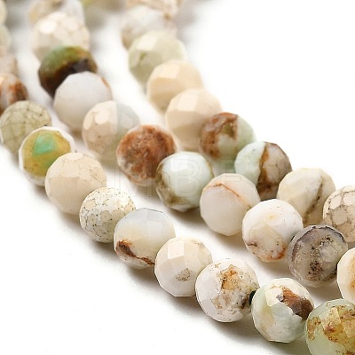 Natural Green Opal Beads Strands G-Z035-A02-03A-1