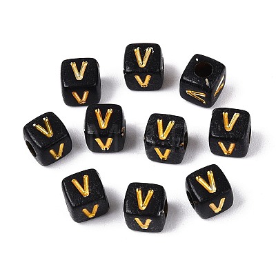 Opaque Acrylic Beads SACR-T035-20V-1