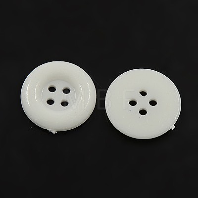 Acrylic Shirt Buttons BUTT-E075-B-01-1