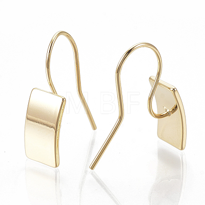 Brass Dangle Earrings KK-S345-282G-1