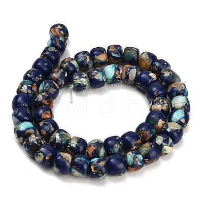Dyed Synthetic Imperial Jasper Beads Strands GG-CBAA20A-03E-1