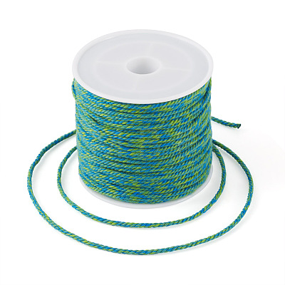  6 Rolls 6 Colors Cotton Braid Thread OCOR-TA0001-50-1