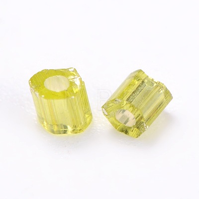 11/0 Two Cut Glass Seed Beads CSDB24-1