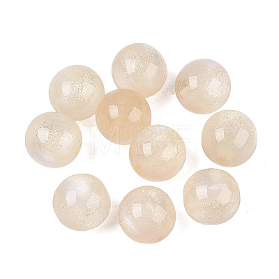 Opaque Resin UV Reactive Beads RESI-N049-10mm-09-01-1
