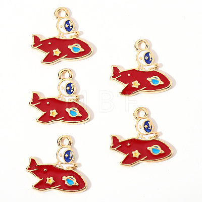 Alloy Enamel Pendants ENAM-S121-137-1