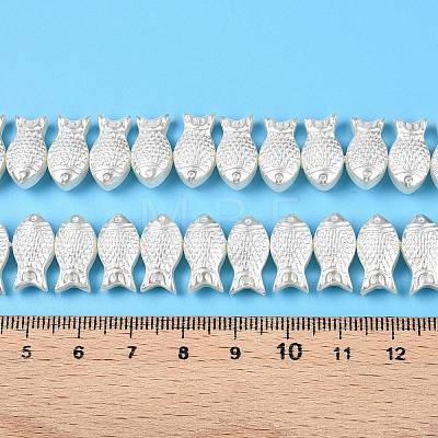 Transparent Spray Painted Glass Beads Strands GLAA-N001-44-1