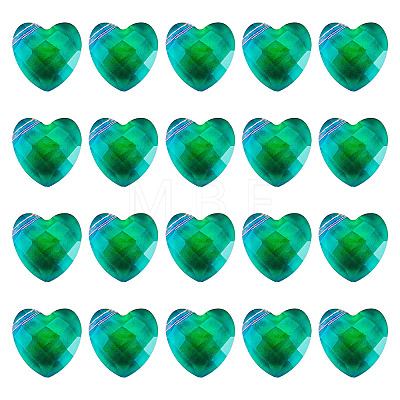 Glass Charms GLAA-TAC0012-28B-1