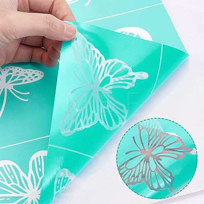 Self-Adhesive Silk Screen Printing Stencil DIY-WH0173-021-D-1