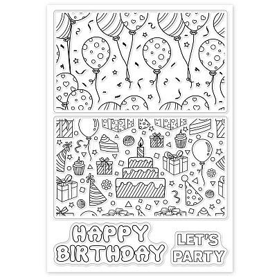 Custom PVC Plastic Clear Stamps DIY-WH0448-0528-1