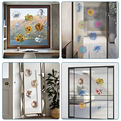 PVC Window Sticker DIY-WH0235-067-1