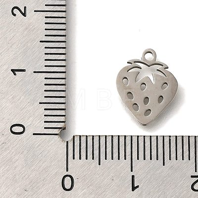 201 Stainless Steel Pendants STAS-R136-01P-02-1