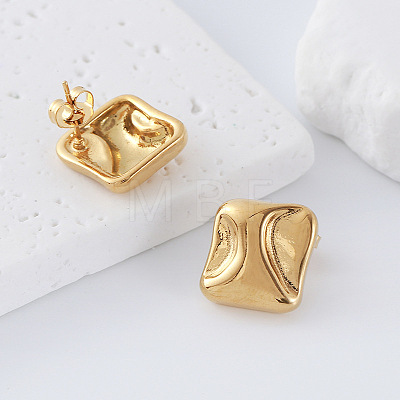 304 Stainless Steel Stud Earrings for Women YW7256-1