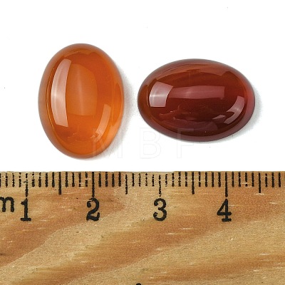 Natural Red Agate Cabochons G-L601-03A-01-1